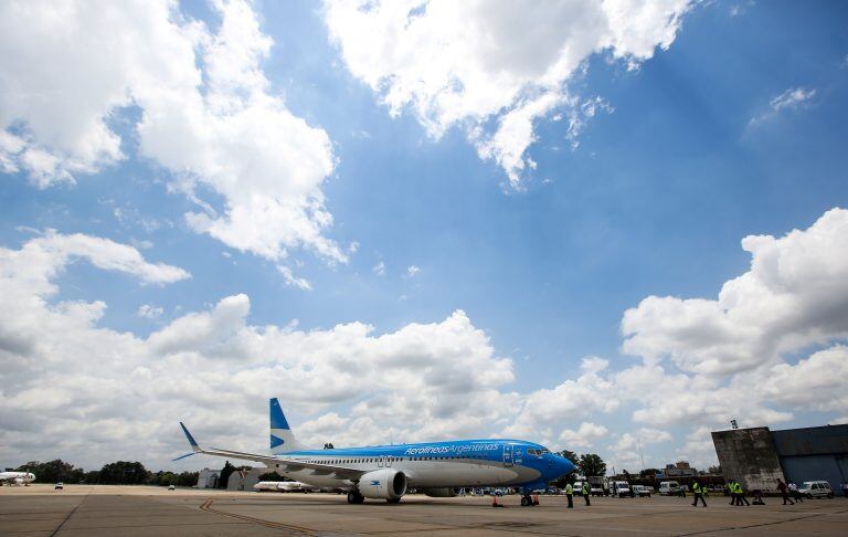 Aerolineas Argentinas.