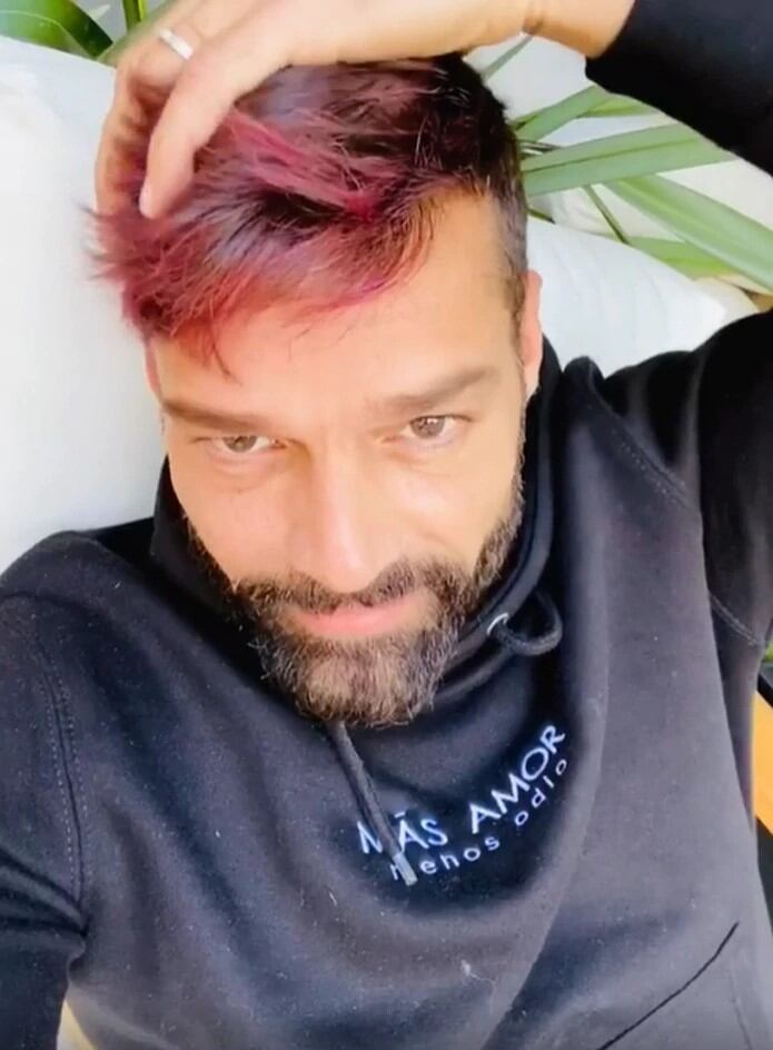 El nuevo look de Ricky Martin (Foto:Captura)