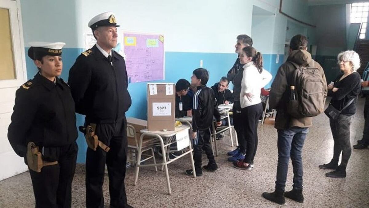Personal militar participó en el operativo de seguridad en las elecciones