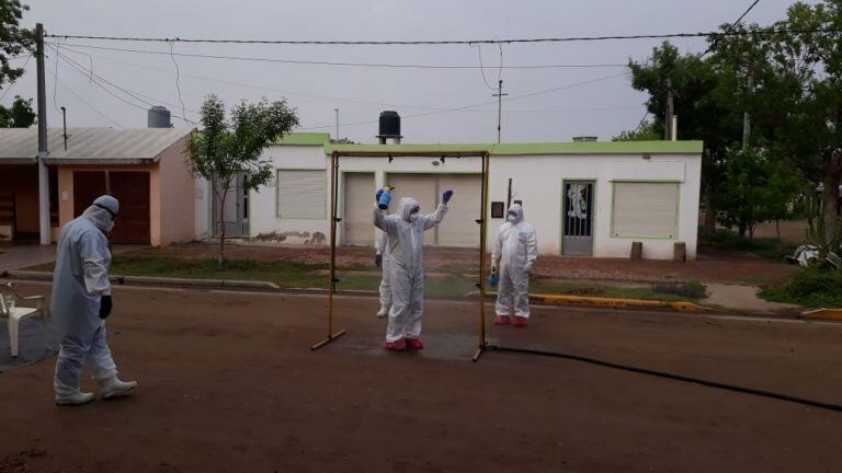 Protocolo por fallecimiento de persona positiva de coronavirus. (Bomberos Marull)