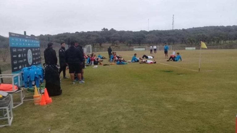 Belgrano entrena en Salsipuedes.