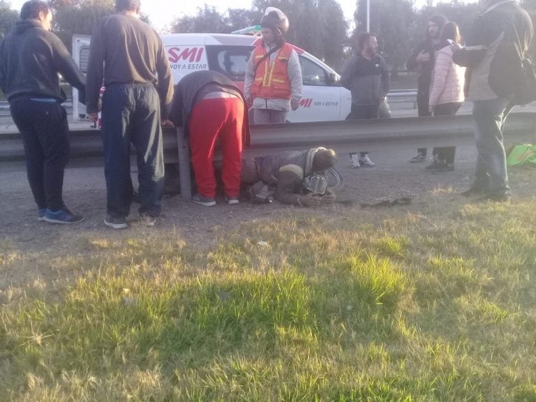 Accidente en Avenida de Circunvalación.