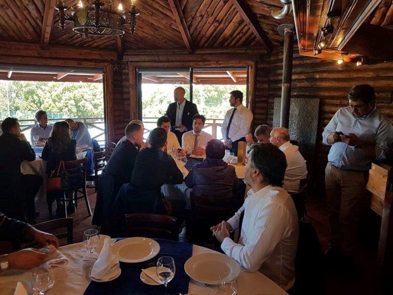 Final del recorrido de la comisión en Talcahuano, Chile