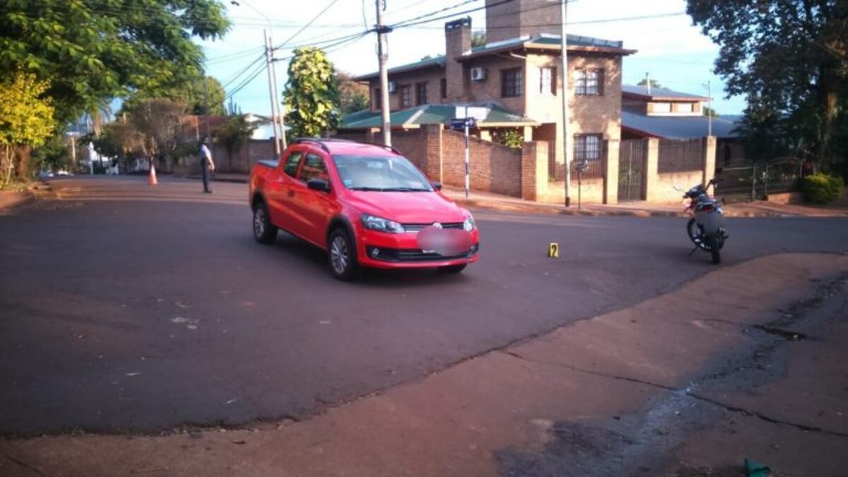 Otro choque dejó como saldo a un motociclista herido en Oberá