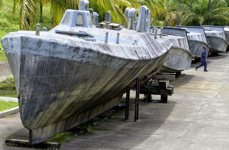 Así eran los submarinos con los que "Chapo" Guzmán traficaba cocaína a los Estados Unidos.