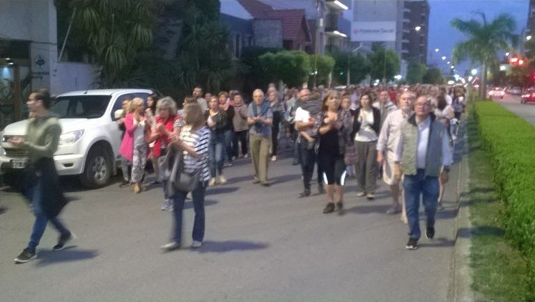 Marcha por Hugo López en Tres Arroyos