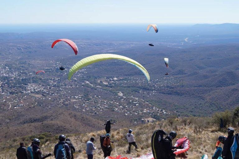 Parapente en Capilla del Monte