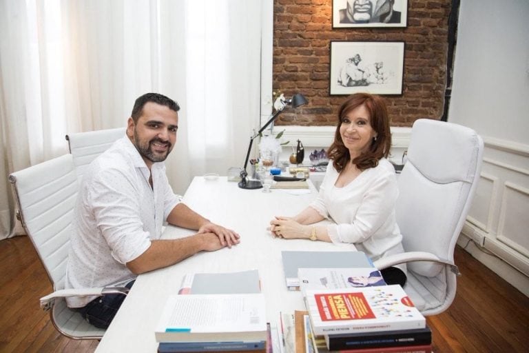 CFK y Walter Vuoto