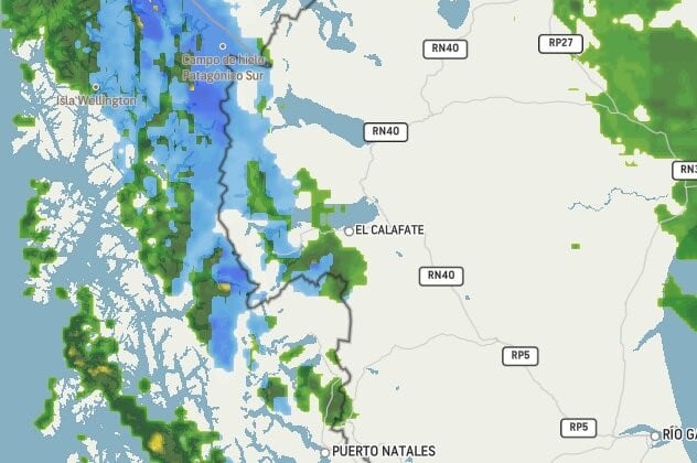 Clima en El Calafate.