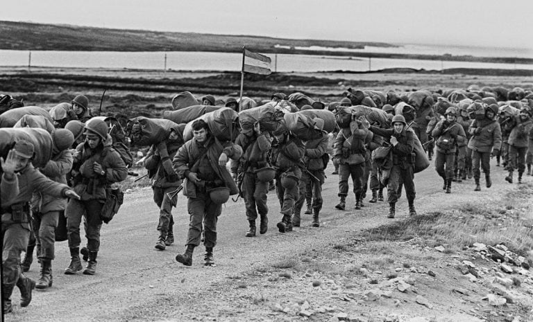 Operación Virgen del Rosario en Malvinas.