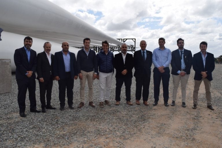 Visita del Ministro de Producción de la PBA, Javier Tizado a Puerto Quequén - 1