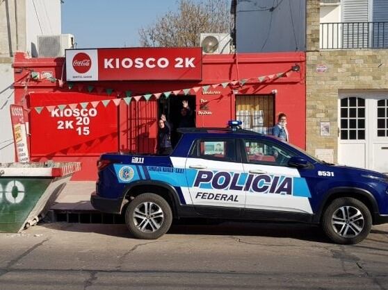 Kiosko 2K, uno de los lugares allanados