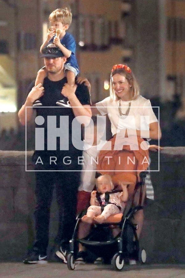 Luisana Lopilato, Michael Bublé y sus hijos Noah, Elías y Vida viajaron a Italia para pasar unos días de vacaciones (Fotos: gentileza ¡Hola! Argentina)