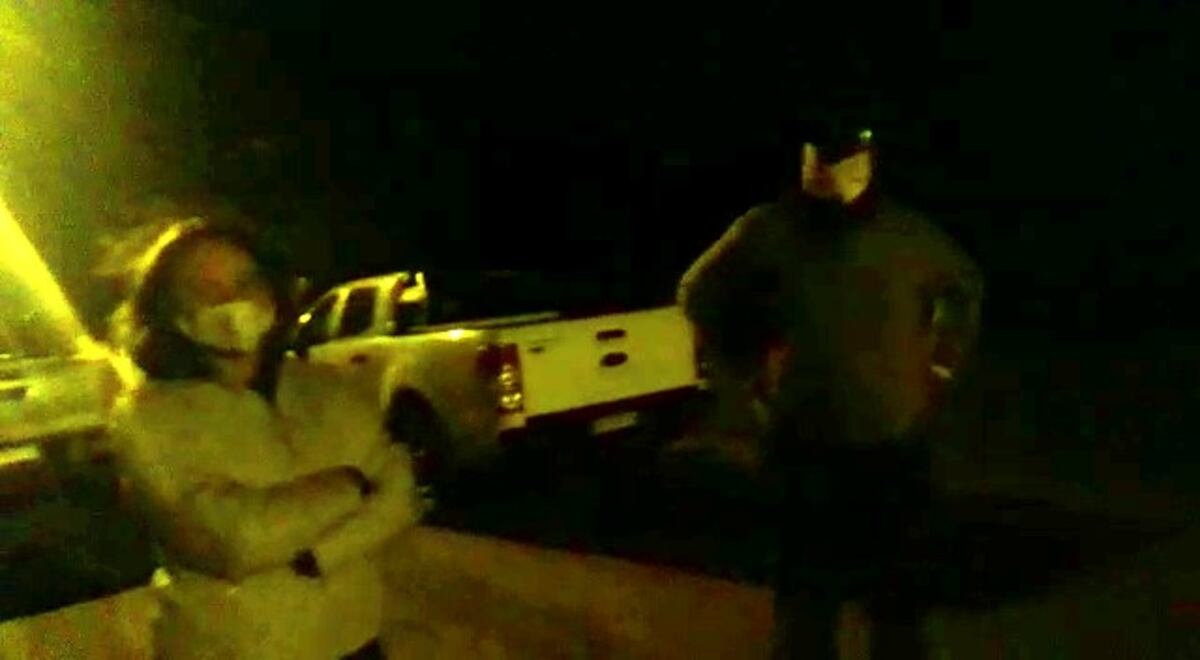 Denuncian la actitud violenta de un productor agropecuario mientras se filmaba cómo se fumigaba