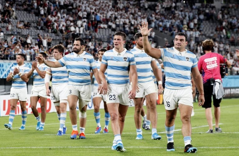 Los Pumas se miden en el Tres Naciones. (EFE)