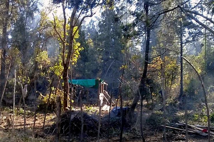 Toma de terrenos en El Bolsón (La Nación)