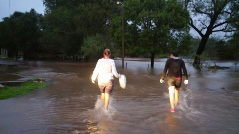 Inundaciones en Goya