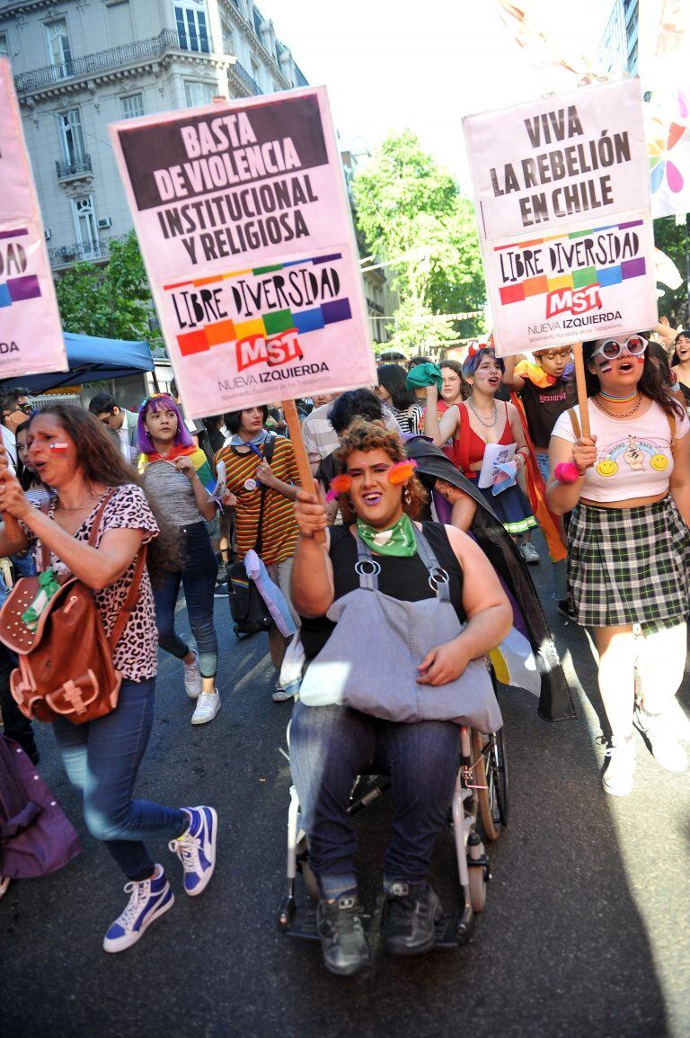 Marcha del Orgullo en Buenos Aires (Argentina) EFE/ Enrique García Medina