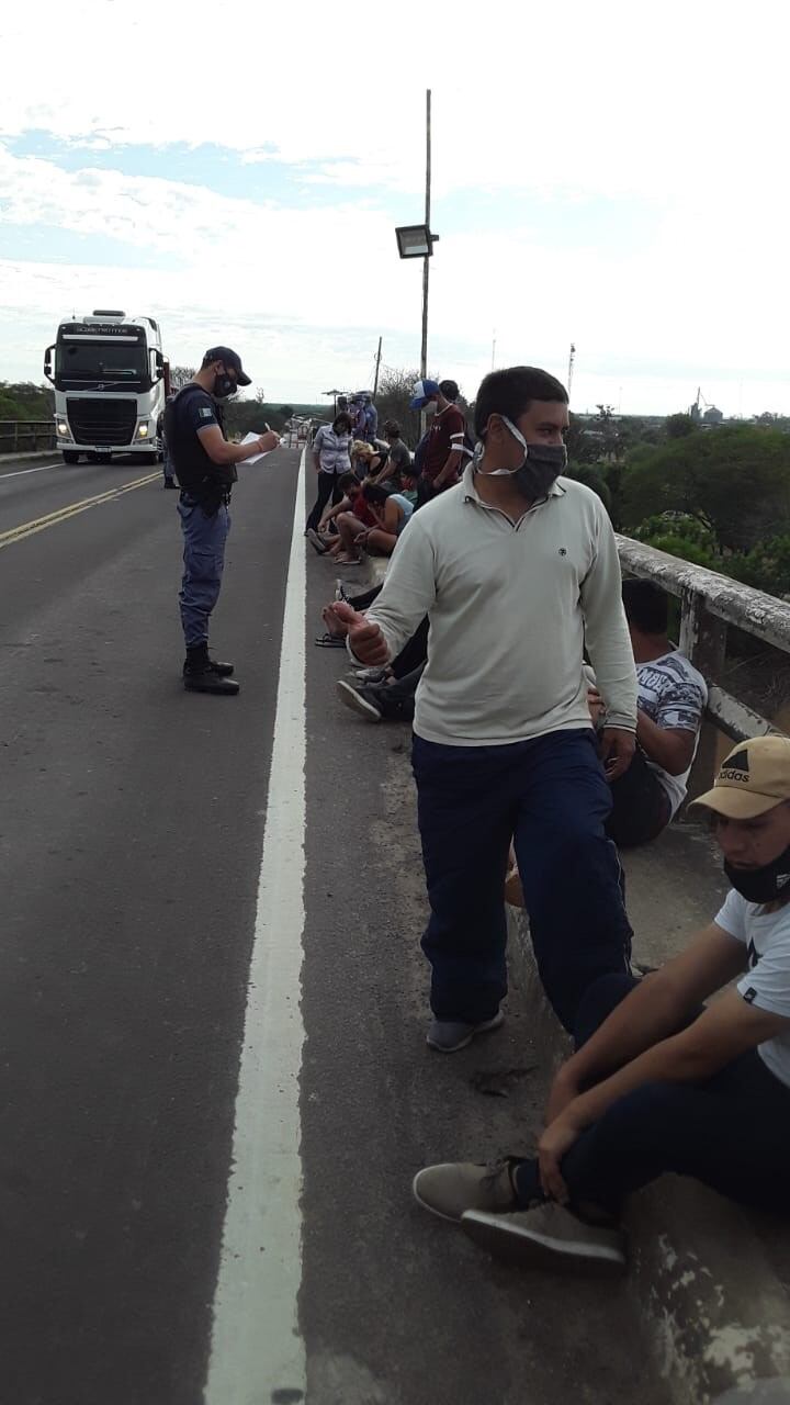 40 formoseños están desde hace más de 20 días en Mansilla a la vera de la ruta