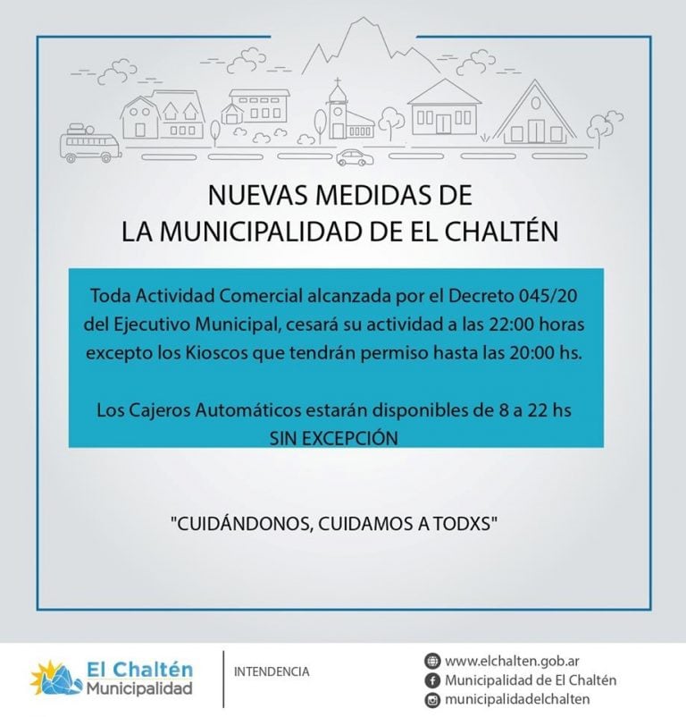 El Chaltén circulacion