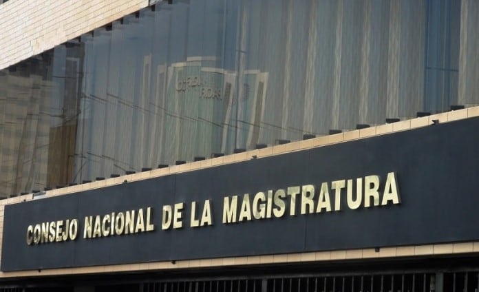 El informe del Consejo Nacional de la Magistratura.