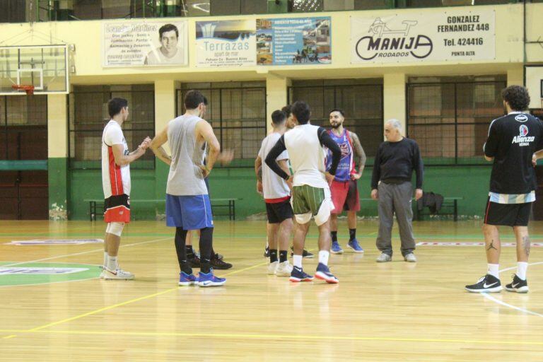 Entrenamiento selección de Punta Alta