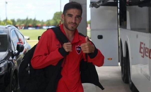 Lisandro Alzugaray, concentrado para el partido ante Estudiantes de La Plata. (CANOB)