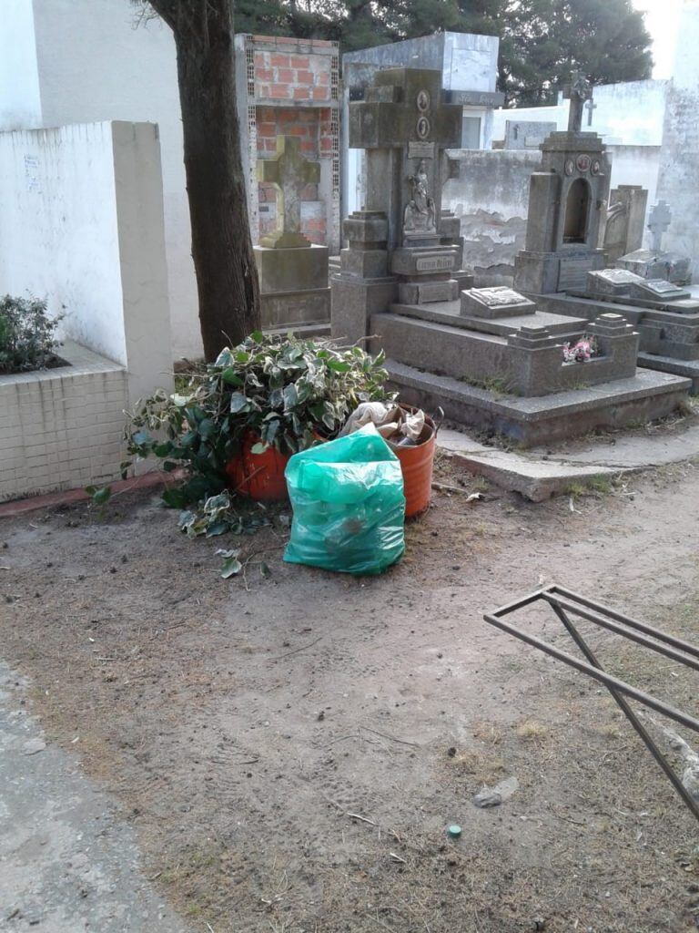 Baños del cementerio