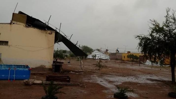 El tornado en Colonia El Simbolar, dejó a más de veinte familias sin techo