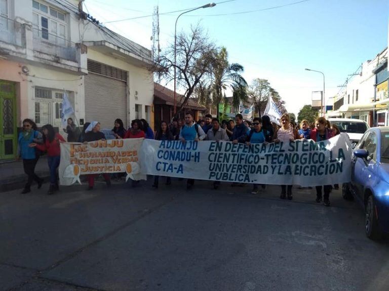 Movilización docente universitaria