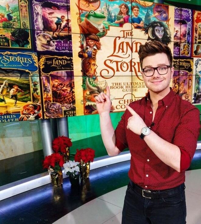 Chris Colfer. (Instagram)