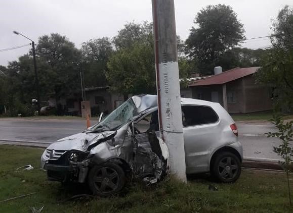 Accidente VW Fox