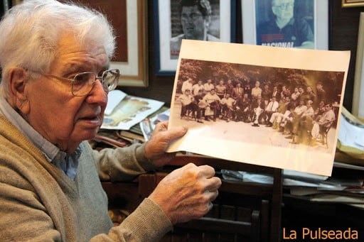 El entrenador platense Miguel Ignomiriello recorrrió sus recuerdos con la "Selección fantasma".