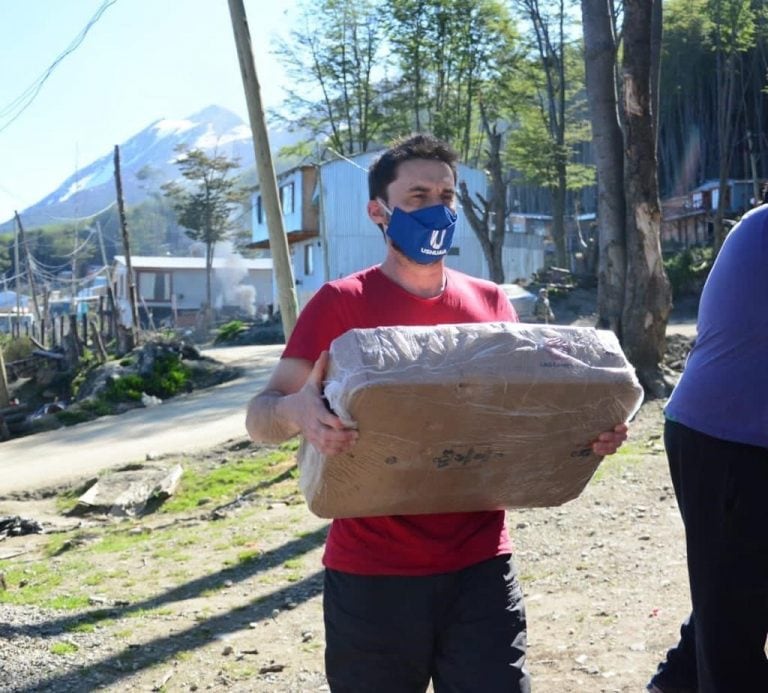 Entrega de alimentos