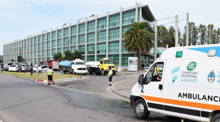 Participaron bomberos, policías, emergencias médicas y tránsito (Plan B Noticias)