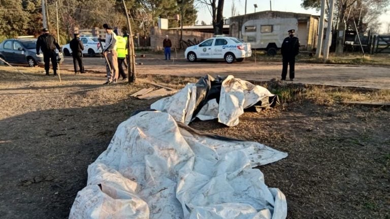 Operativo policial por vandalismo en zonas rurales.