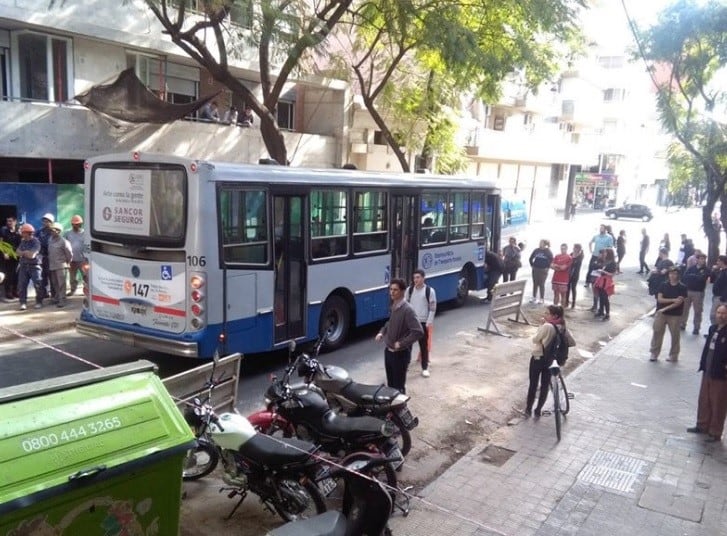 Fatal accidente de tránsito en el centro rosarino