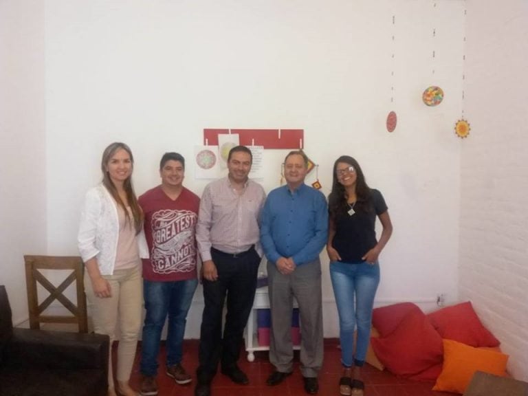 El ministro de Desarrollo Humano, Armando Sánchez, visitó los talleres del Proyecto Juan.