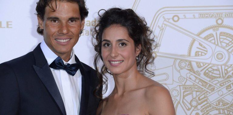 Rafael Nadal y Maria Francisca Perelló (Foto: EFE).