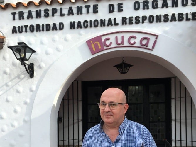 Dr. Alberto Maceira, presidente del INCUCAI a nivel nacional.