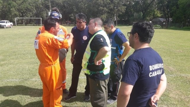 Cuerpos encontrados en Carcarañá (Foto:La Capital)