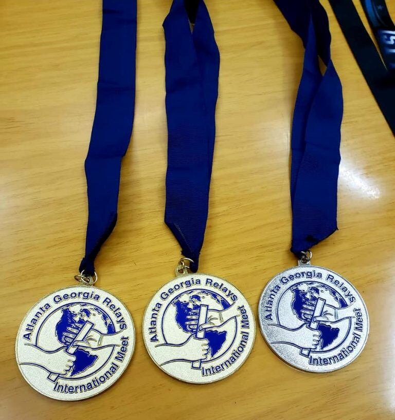 Medallas del torneo de Atlanta.