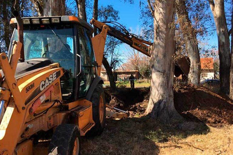 Finalizó sin resultados positivos la excavación en busca de los restos de Paula Perassi. (Síntesis)