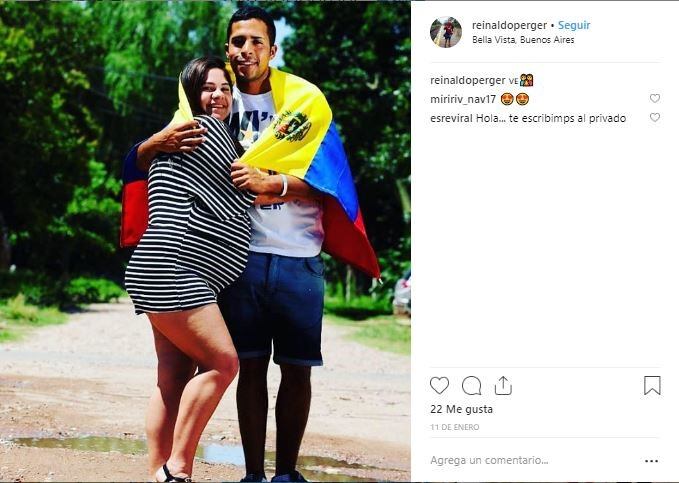 Caminó de Venezuela a Buenos Aires para ver nacer a su hijo, ¡y llegó!