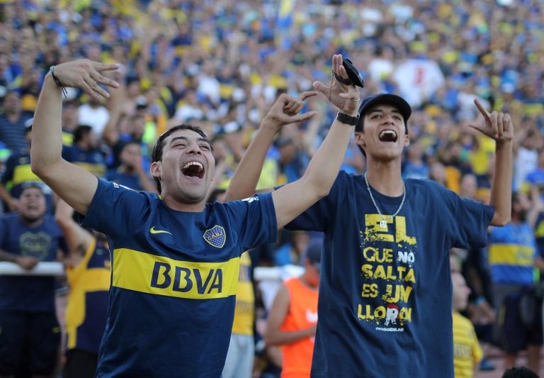 Las mejores fotos de la "Superfinal" ganada por River. Foto: EFE.