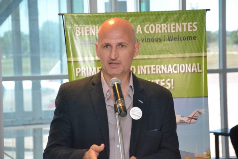 Sebastián Slobayen Ministro de Turismo de Corrientes