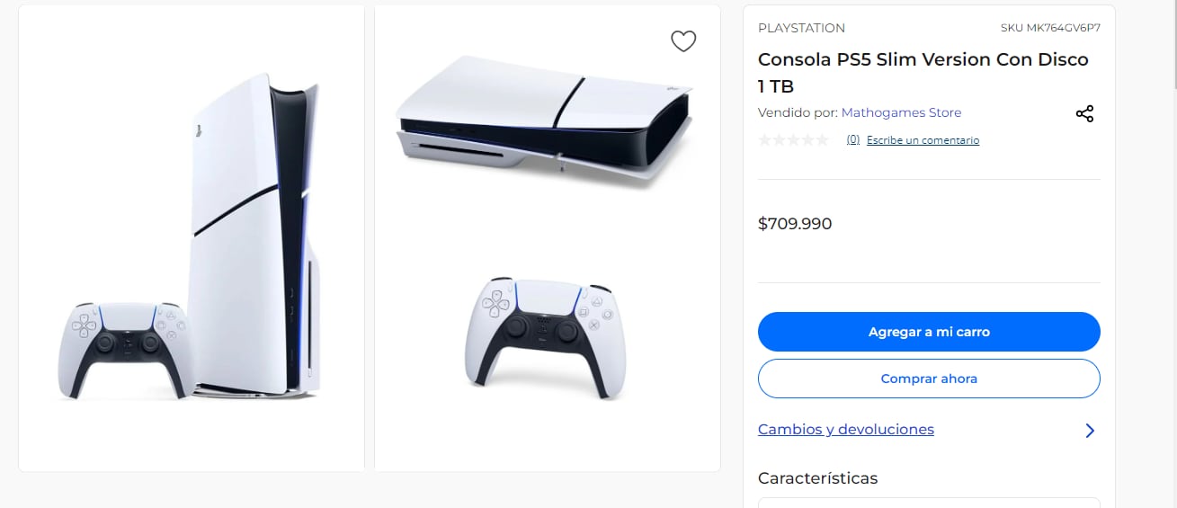 Esto es lo que vale una PlayStation 5 en Chile.