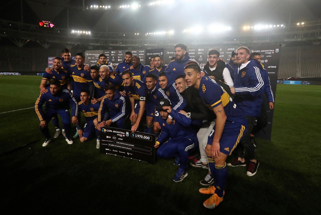 Las mejores fotos del Superclásico de la Copa Argentina.