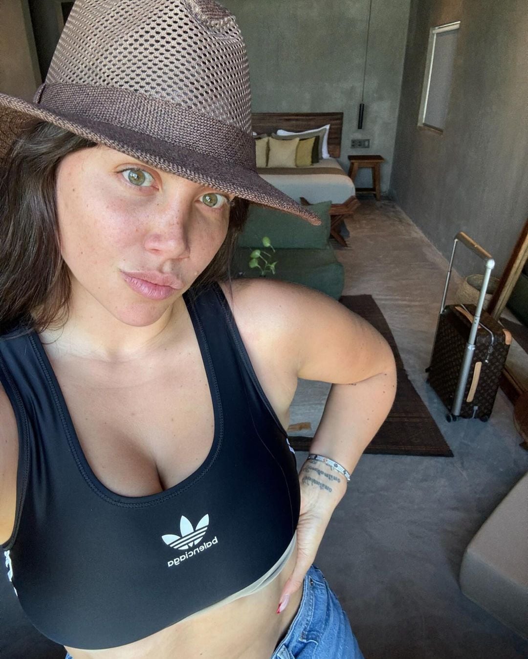 ¡Infartante! Wanda Nara hizo ejercicio y dejó sin palabras a sus fans con un look deportivo impresionante

