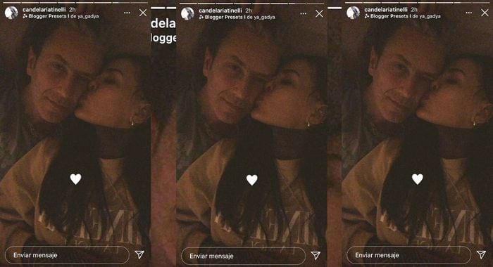 La foto eliminada de Cande Tinelli